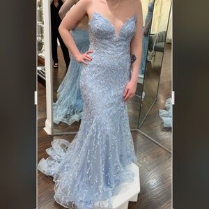Ellie Wilde wedding dress couture size 10